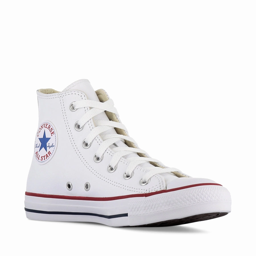 ALL STAR HI LEATHER - WHITE