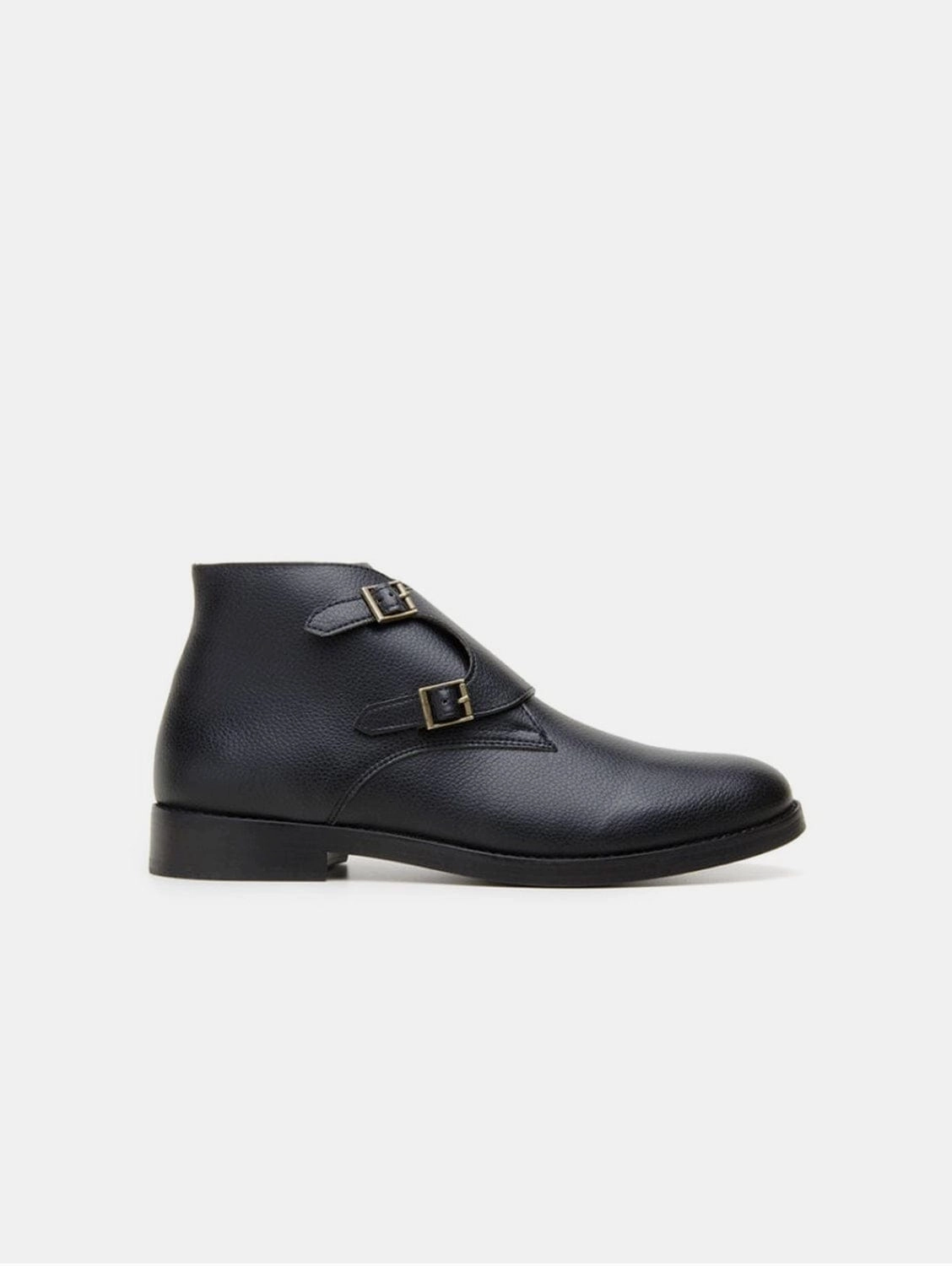 Ambassador Vegan Leather Buckle Boots | Multiple Colours