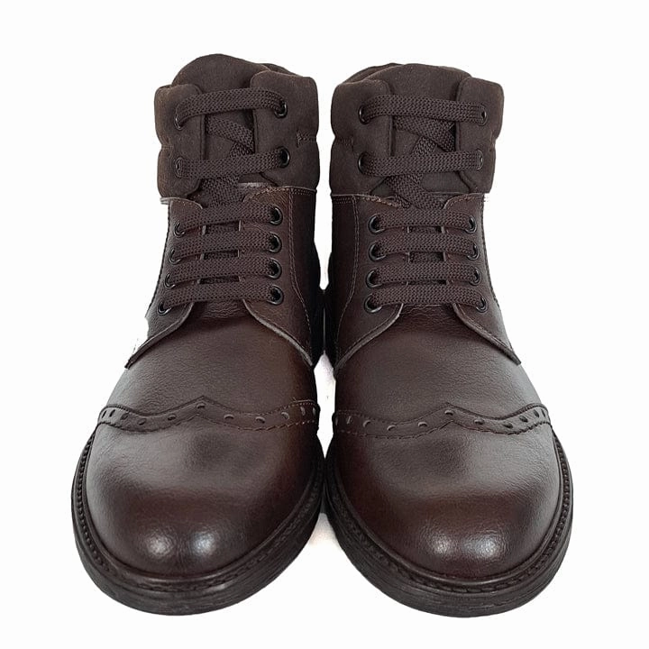 Andreas Men's Vegan Nappa Leather Boots | Brown