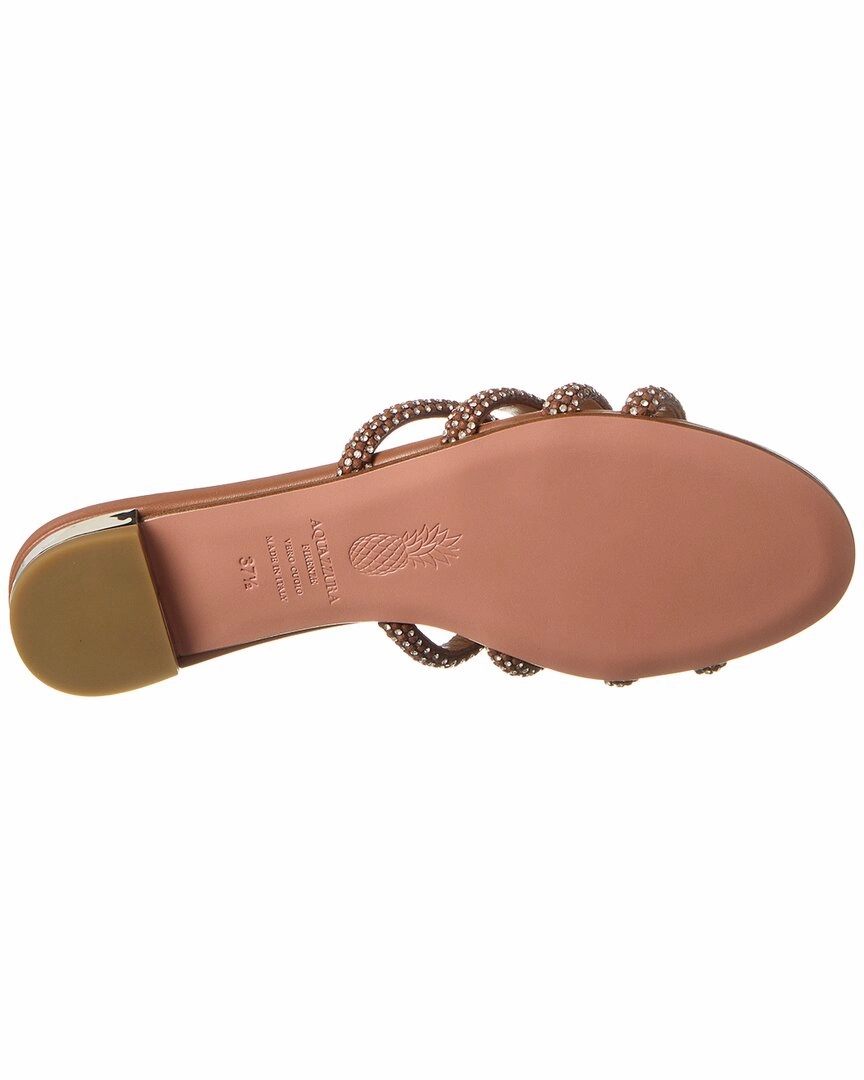 Aquazzura Moondust Suede Sandal