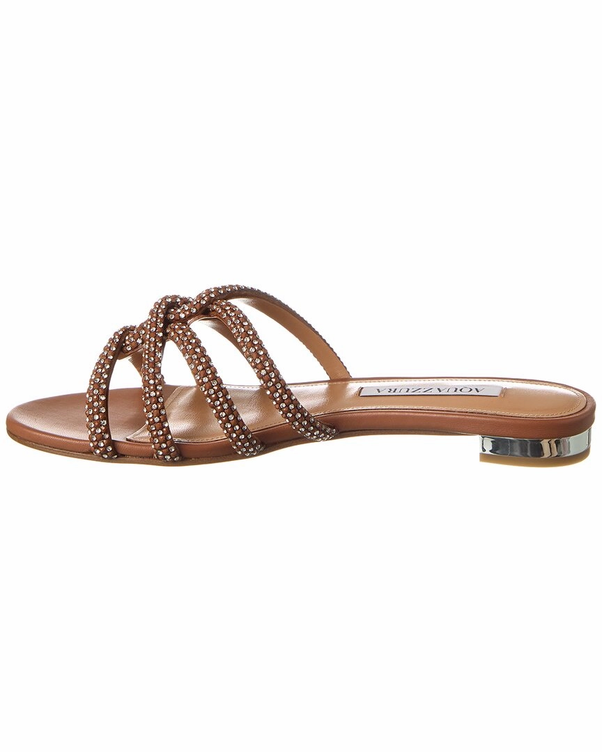 Aquazzura Moondust Suede Sandal