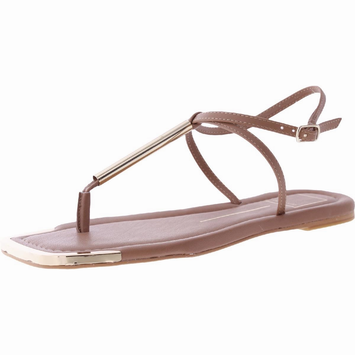 Archey Womens Strappy Ankle Strap T-Strap Sandals