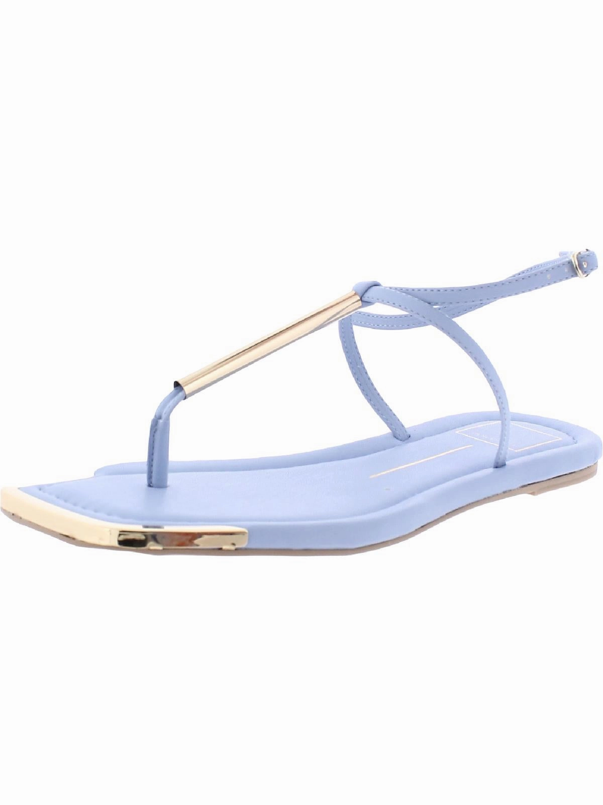 Archey Womens Strappy Ankle Strap T-Strap Sandals