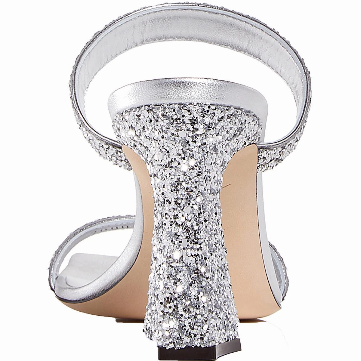 ARGENTO Womens Square toe Two Straps Block Heel
