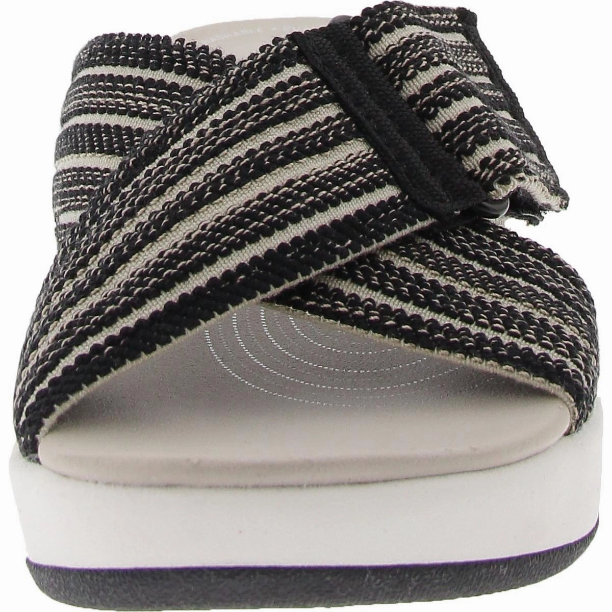 Arla Wave Womens Cushioned Footbed Criss-Cross Platform Sandals