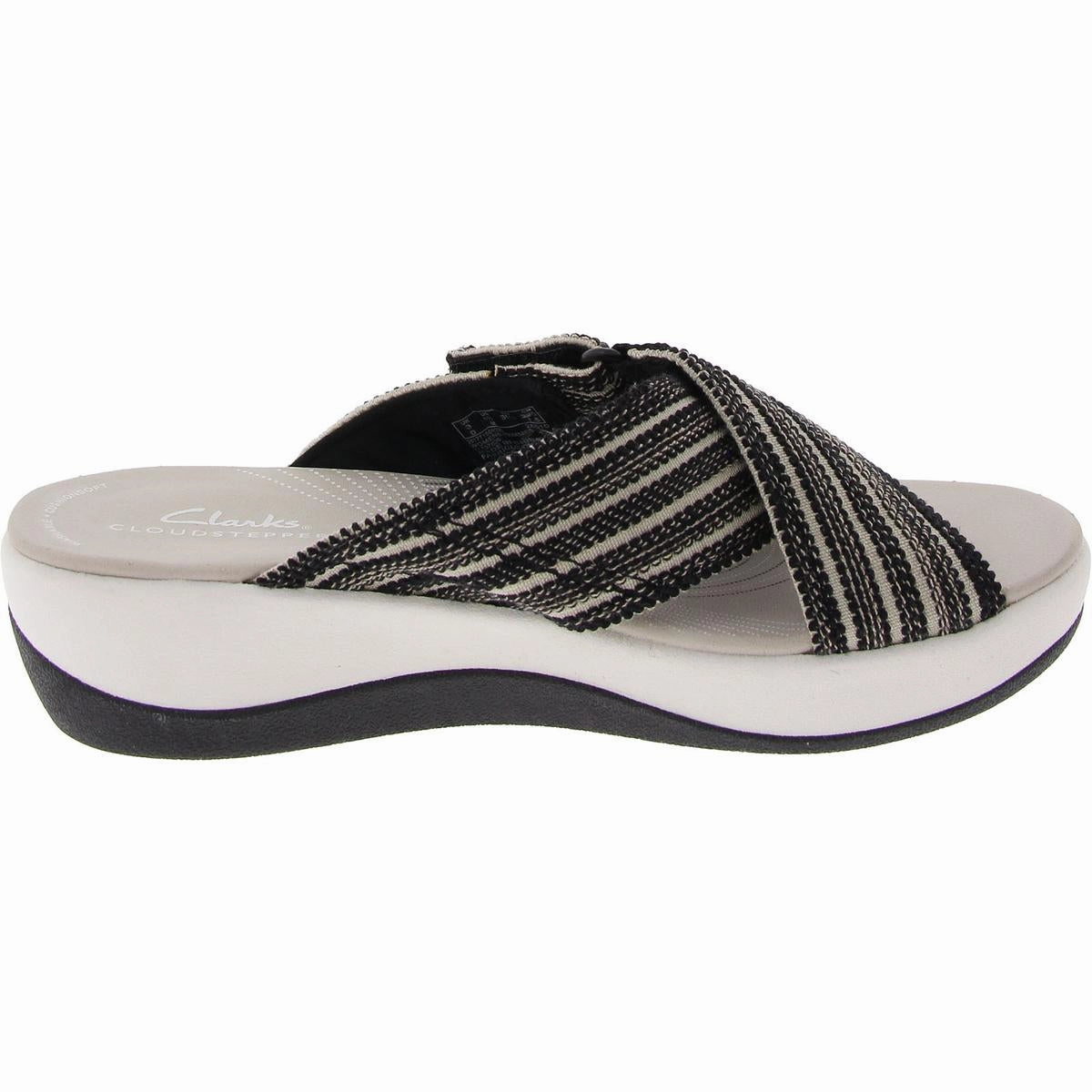 Arla Wave Womens Cushioned Footbed Criss-Cross Platform Sandals