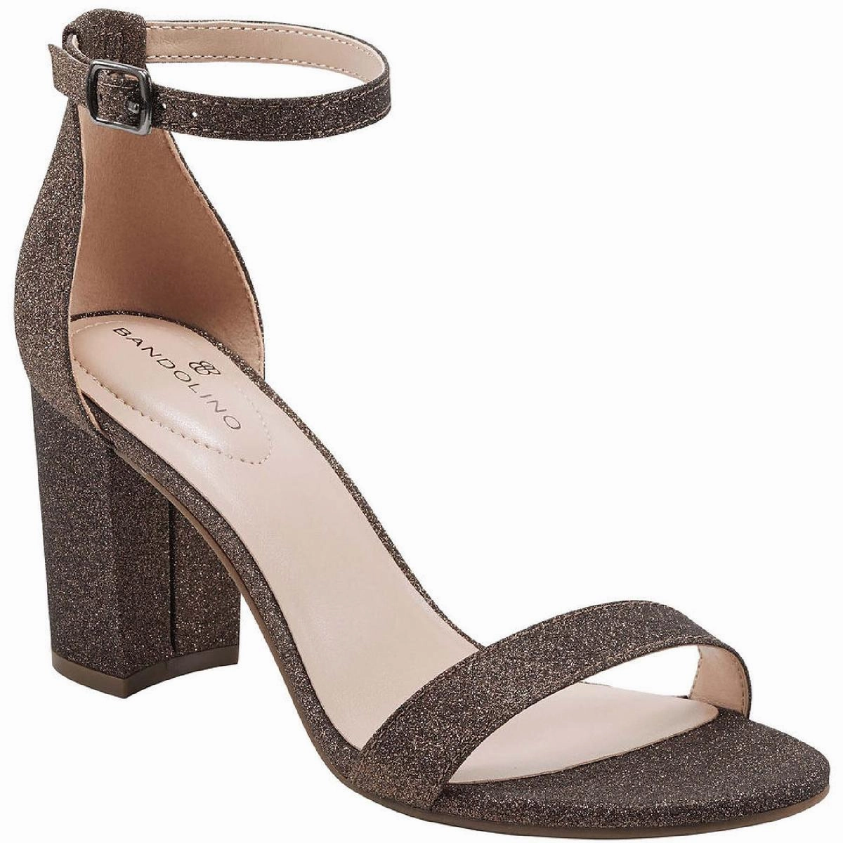 Armory Womens Patent Ankle Strap Heels