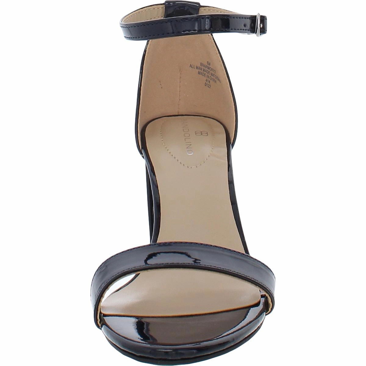 Armory Womens Patent Ankle Strap Heels