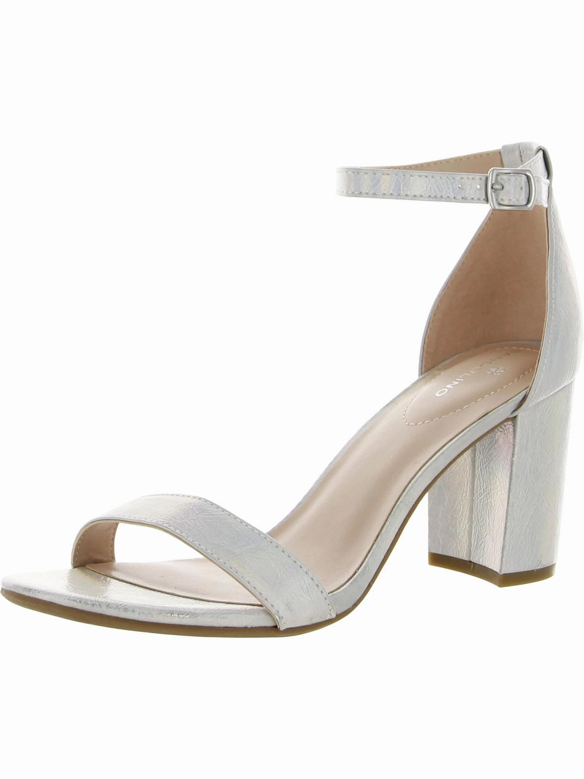 Armory Womens Patent Ankle Strap Heels
