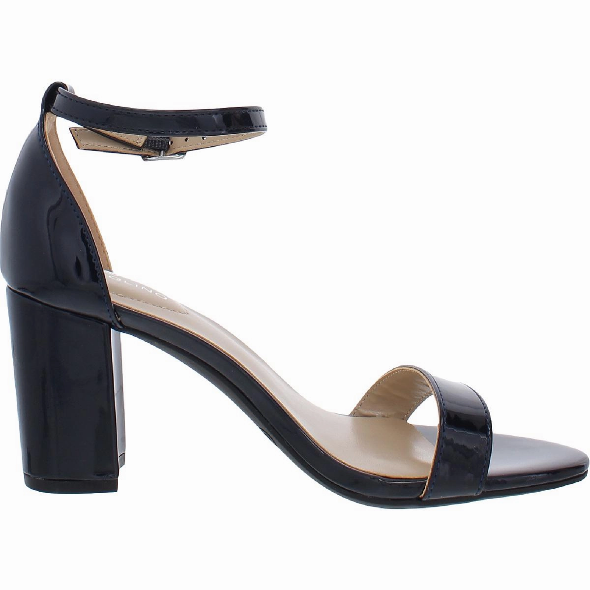 Armory Womens Patent Ankle Strap Heels