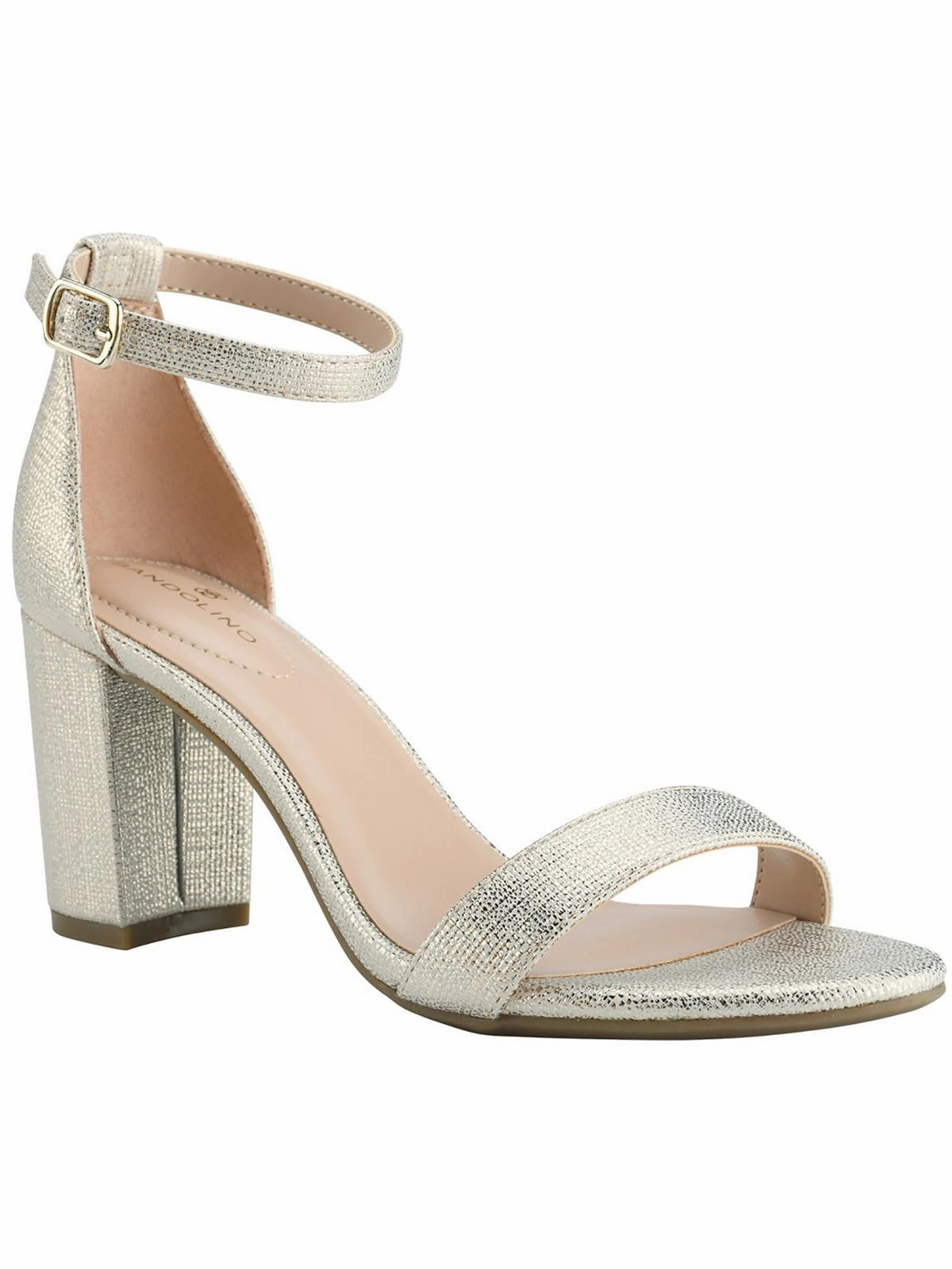 Armory Womens Patent Ankle Strap Heels