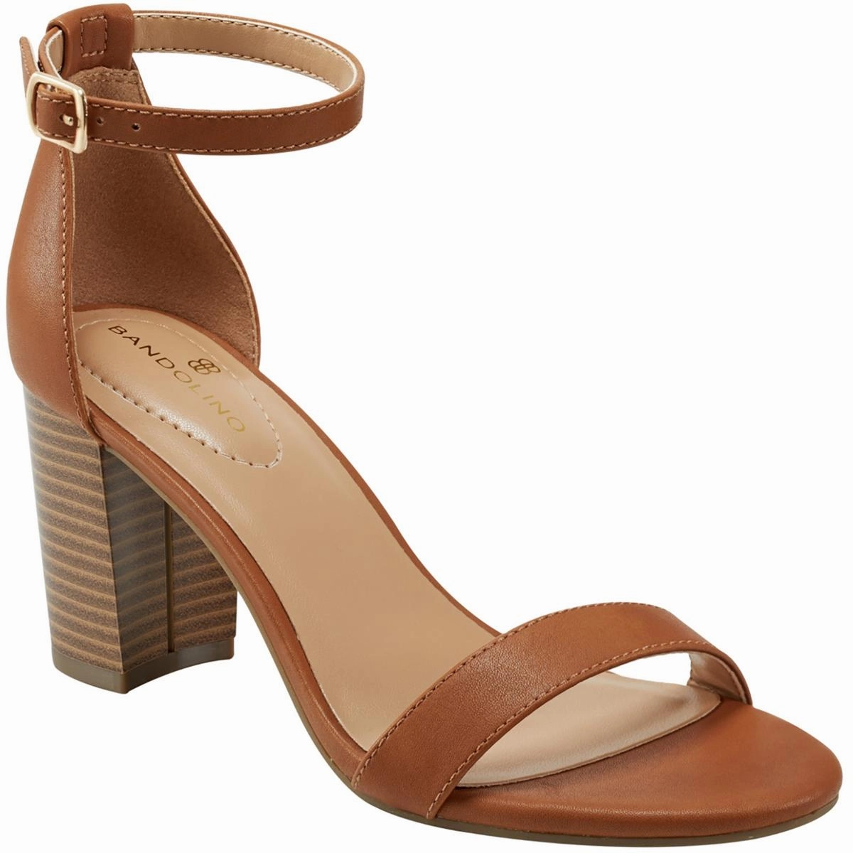 Armory Womens Patent Ankle Strap Heels