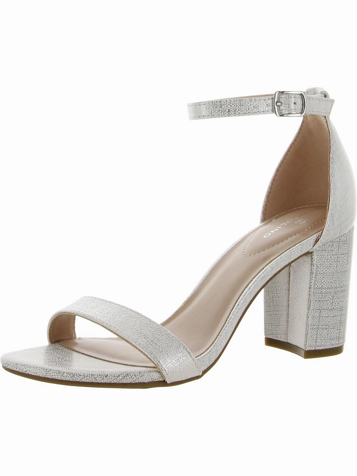 Armory Womens Patent Ankle Strap Heels