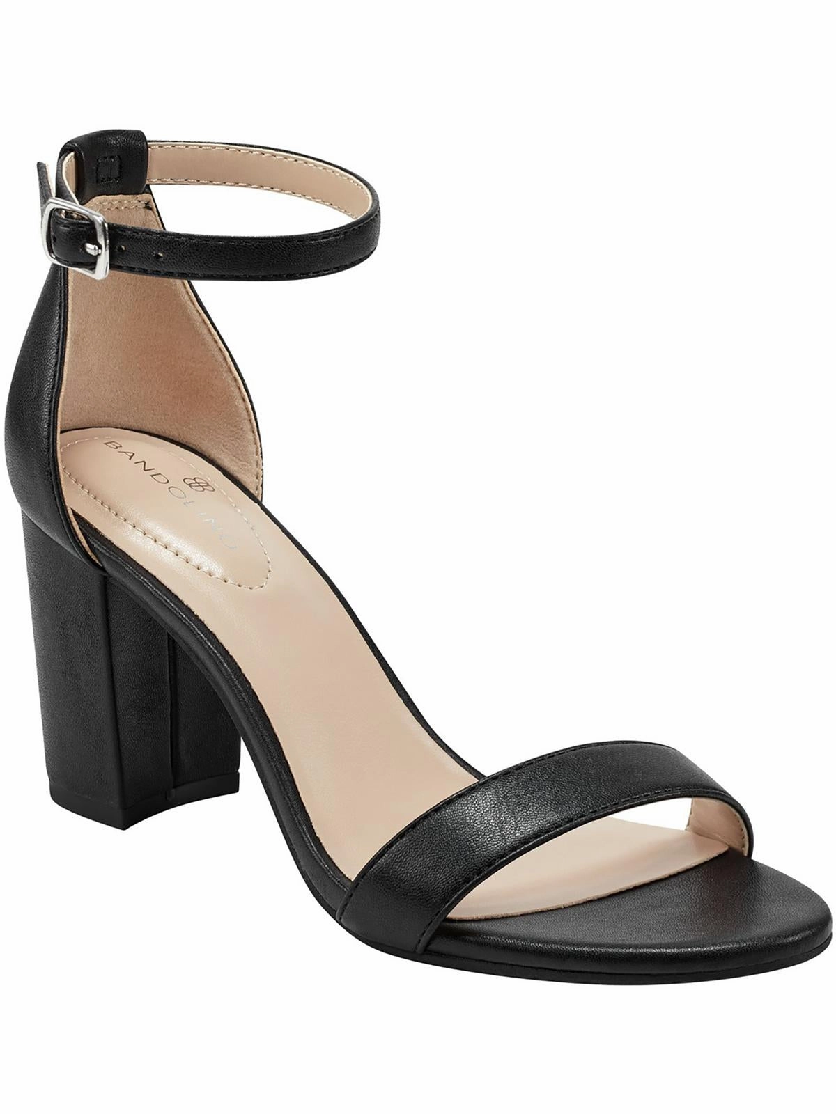 Armory Womens Patent Ankle Strap Heels