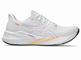 ASICS WOMEN'S VERABLAST 4 WHITE/UBE RUNNING SHOES