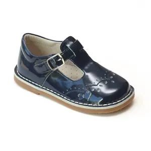 Baby Girl's Maryjane Shoe In Navy