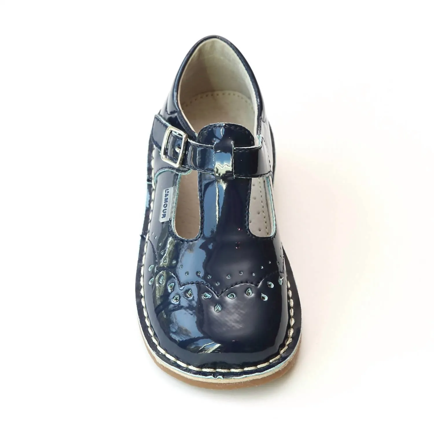 Baby Girl's Maryjane Shoe In Navy
