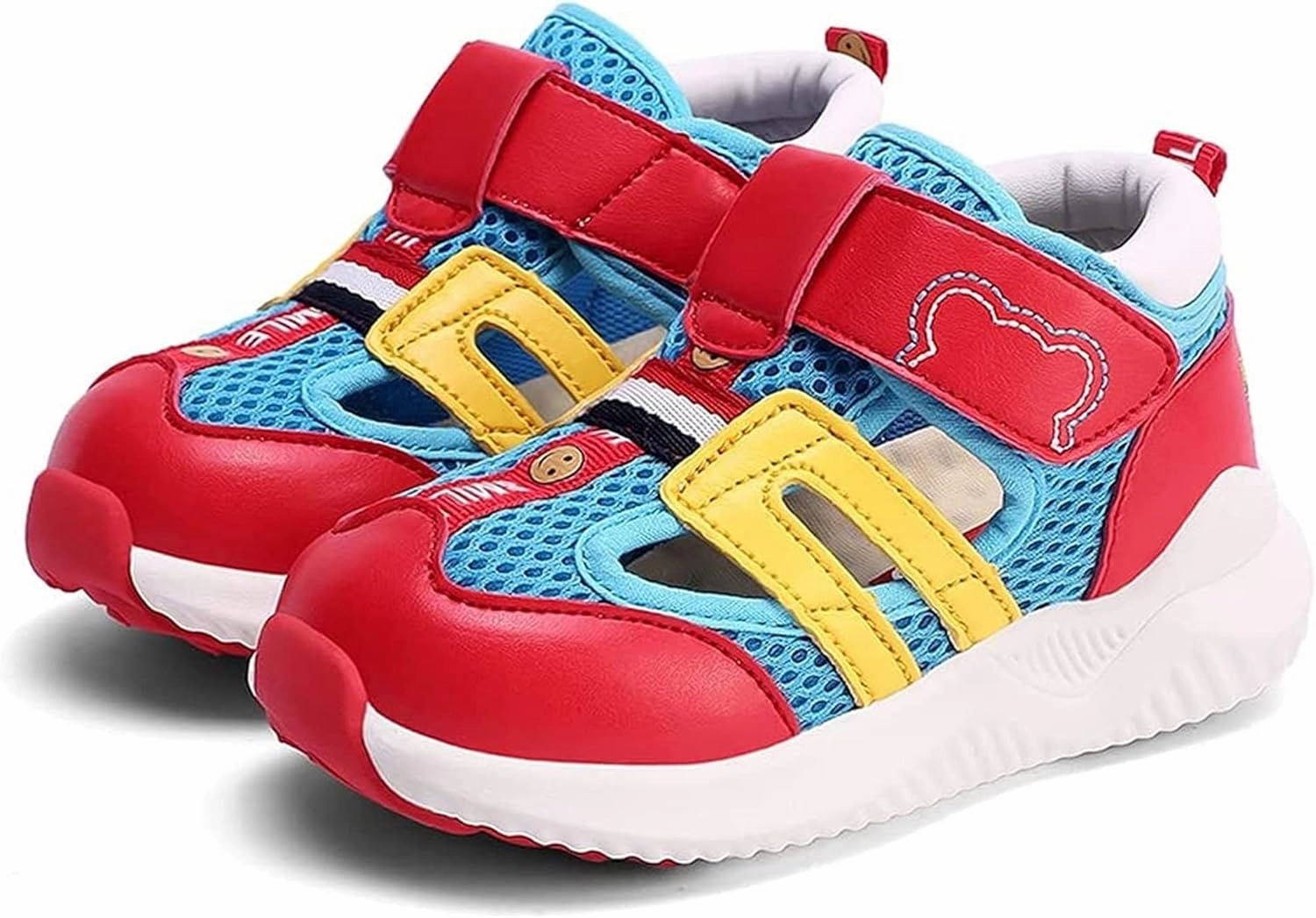 Baby Shoes Children's Shoes Baby Sandals 1-3 s Old Children's Toddler Shoes Breathable Non-Slip Non-Slip Shoes Fit Baby Water Shoes (Red 17.5cm)