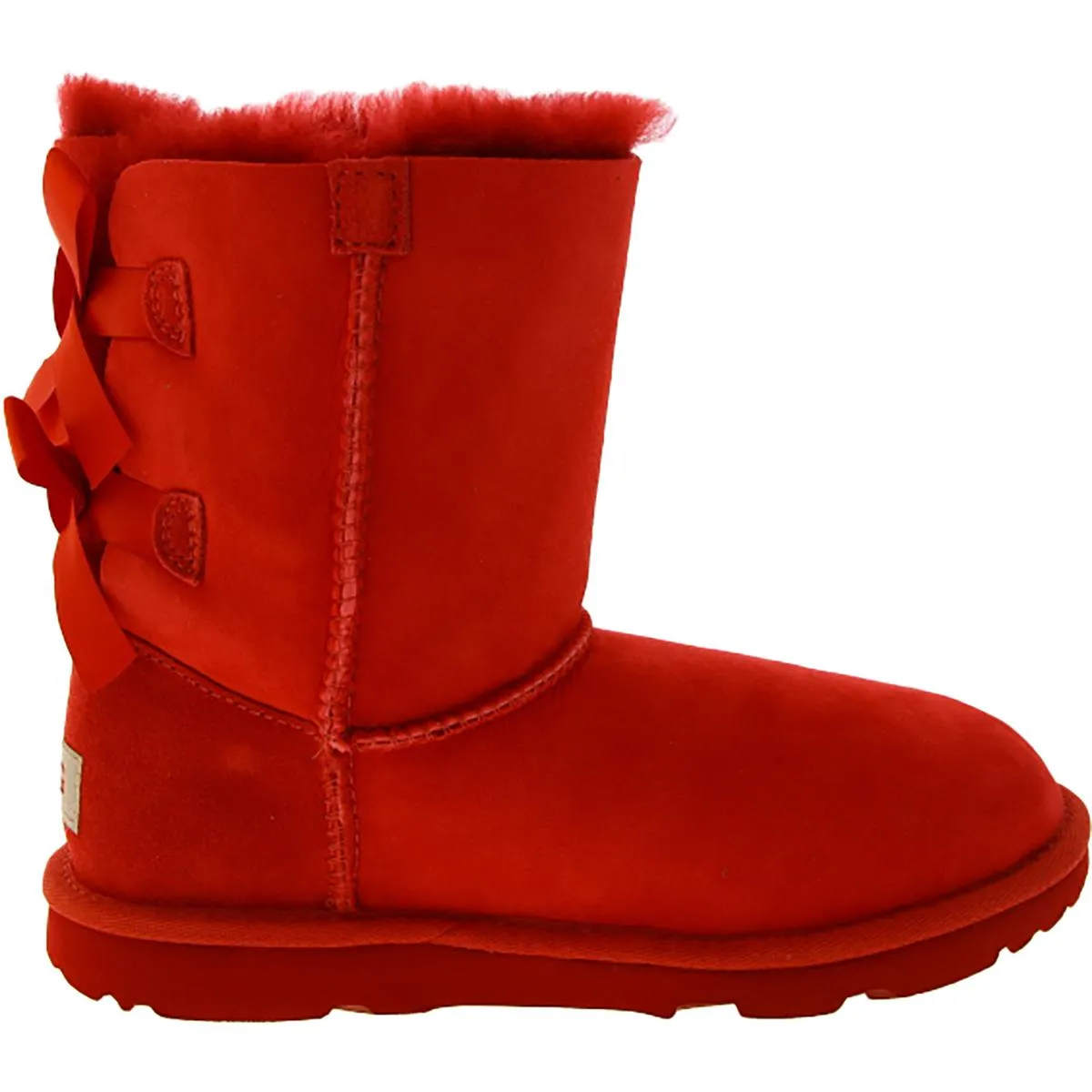 Bailey Bow II Girls Lined Fur-Lined Winter Boots