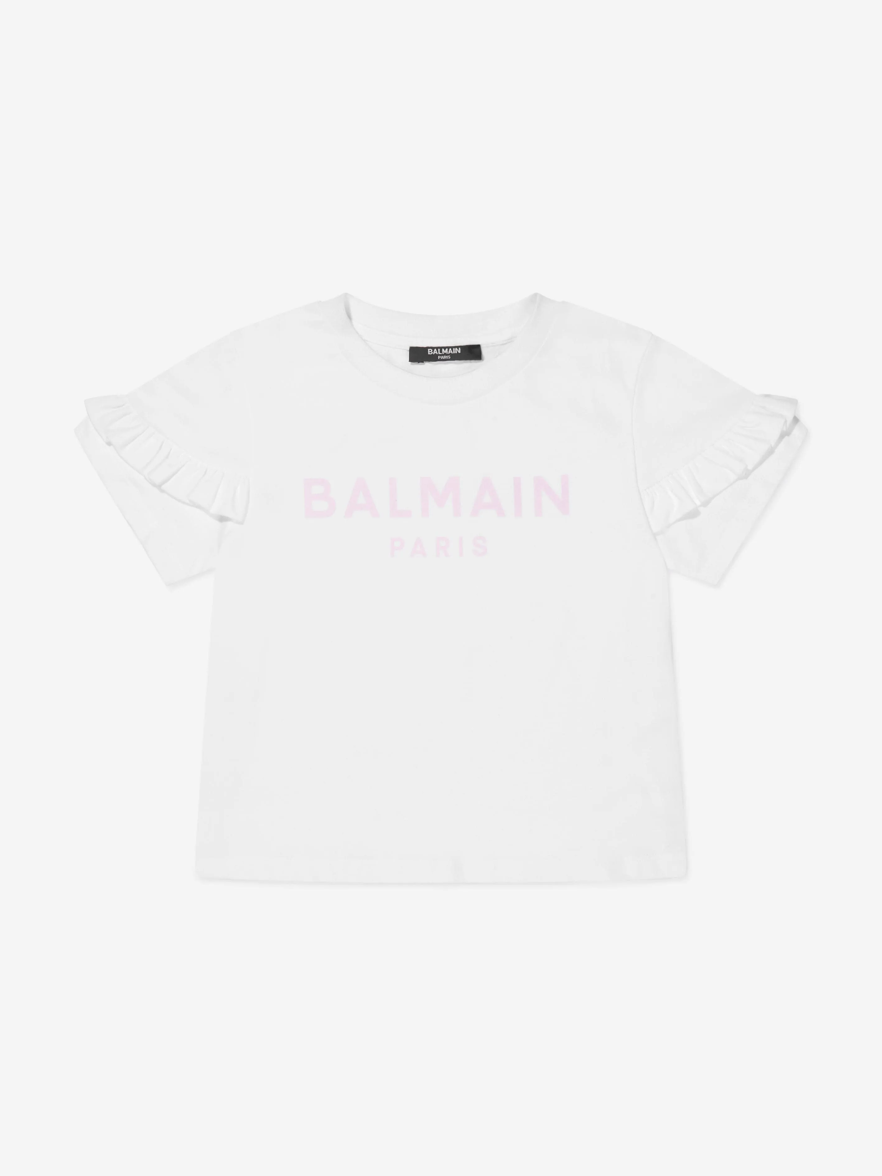 Balmain Girls Logo T-Shirt