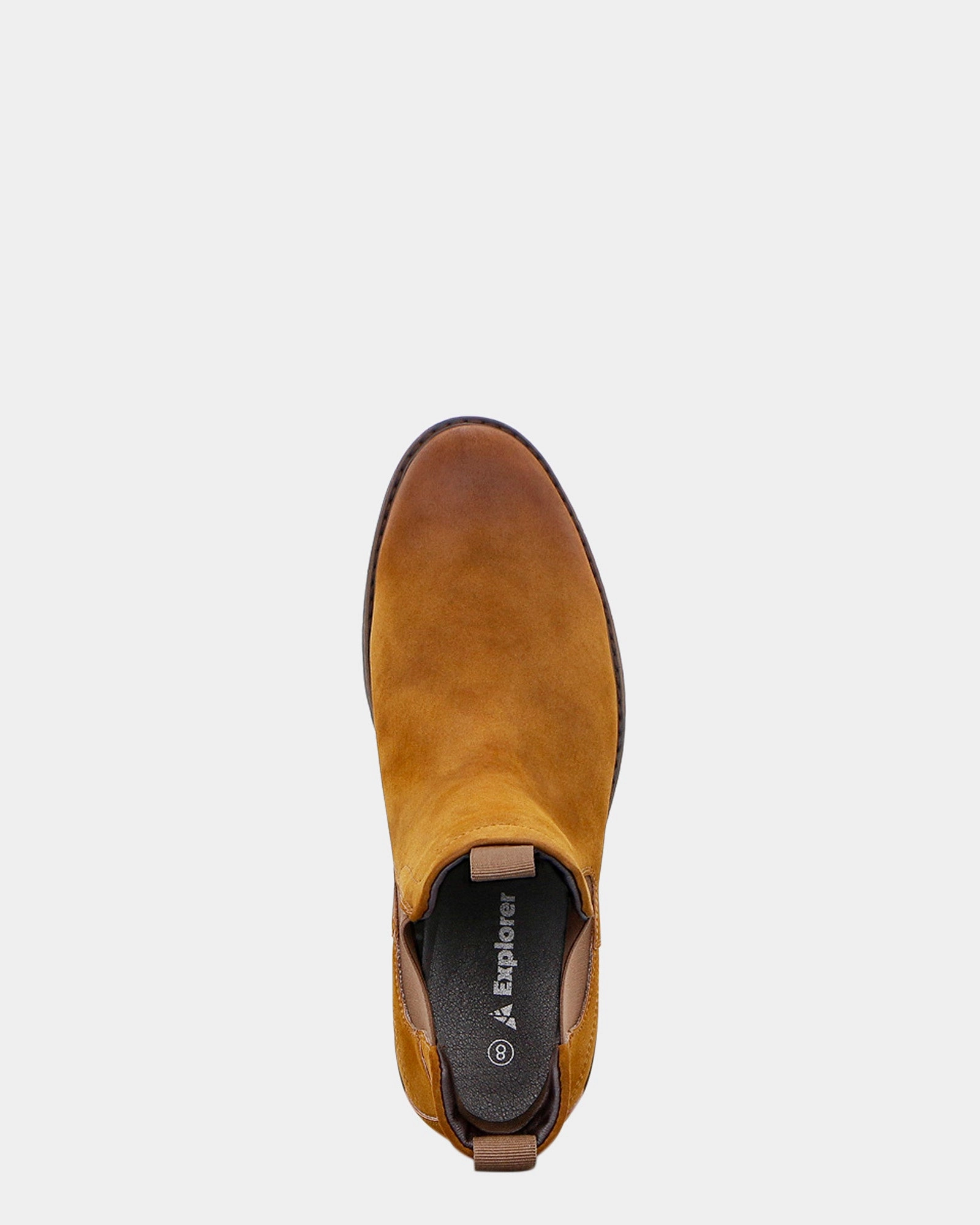 Baymax Tan Suede