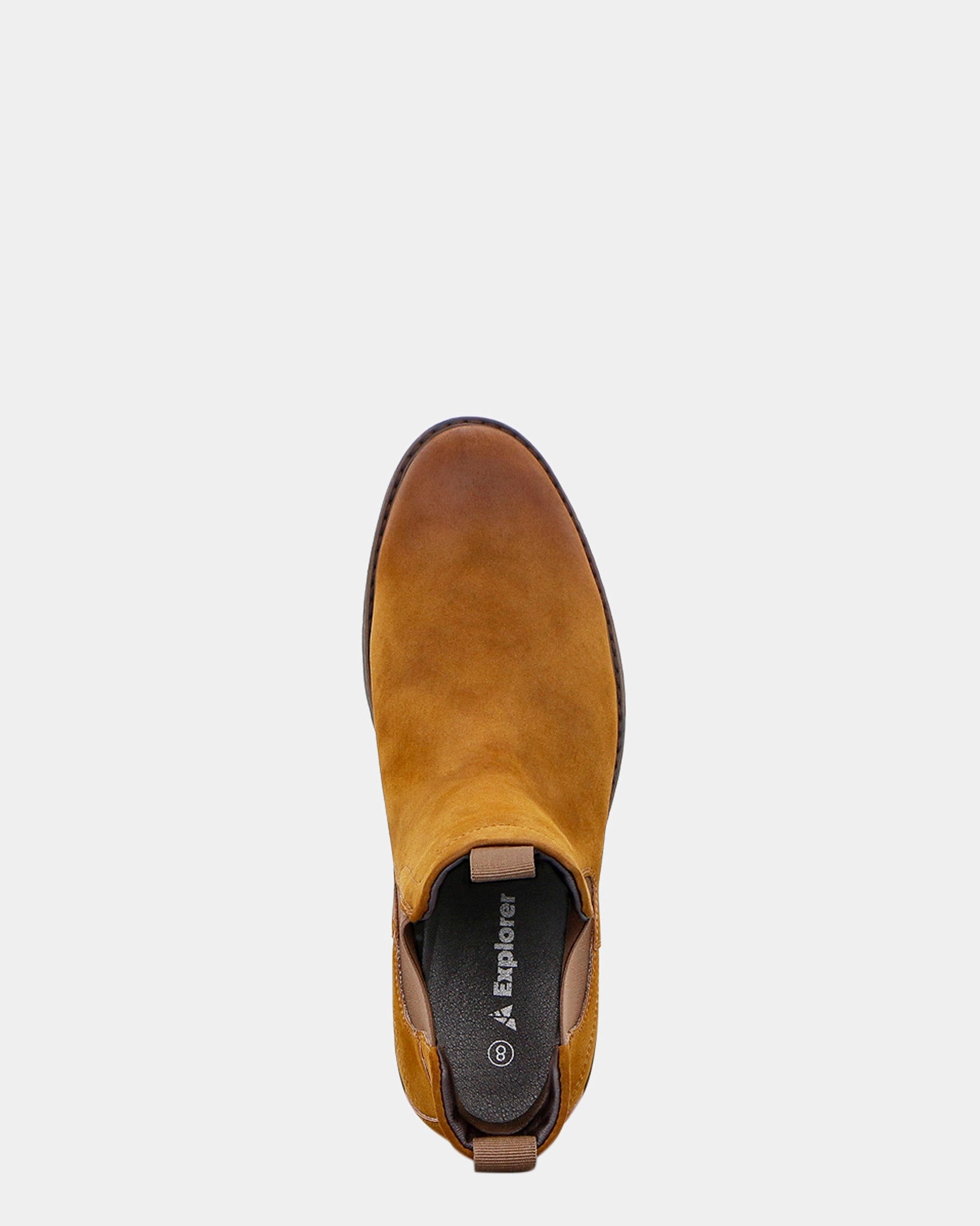 Baymax Tan Suede
