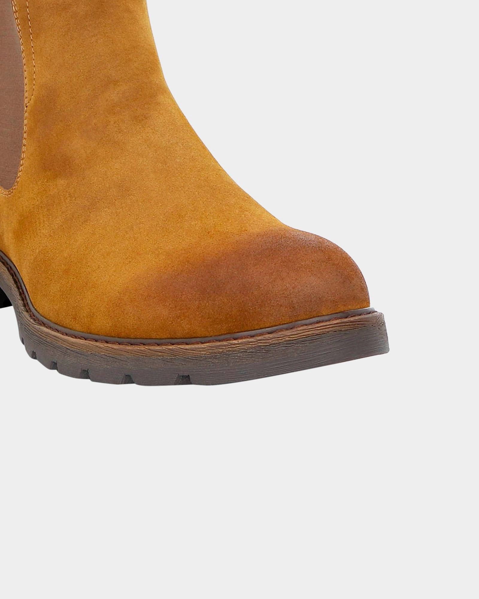 Baymax Tan Suede