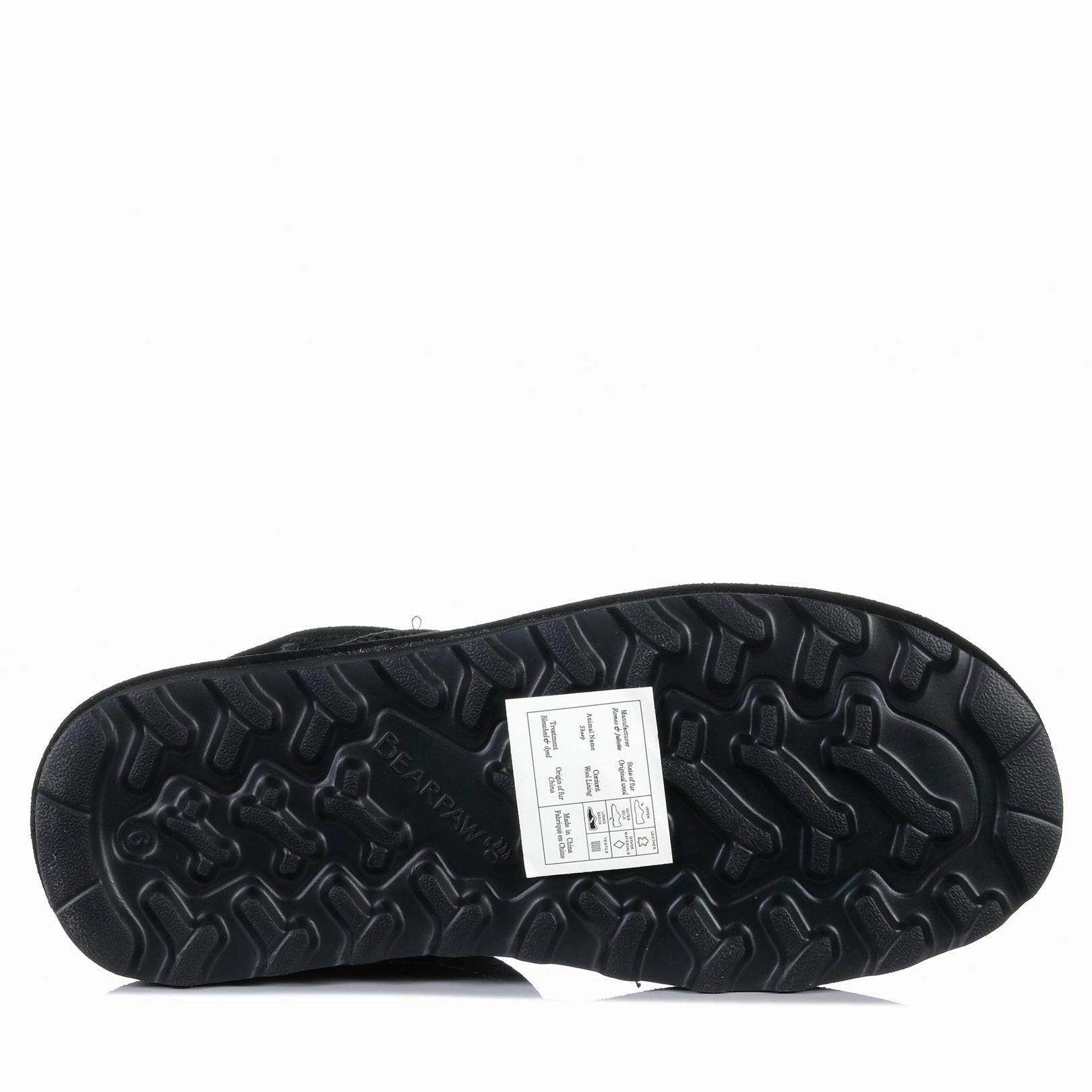 Bearpaw Shorty Black