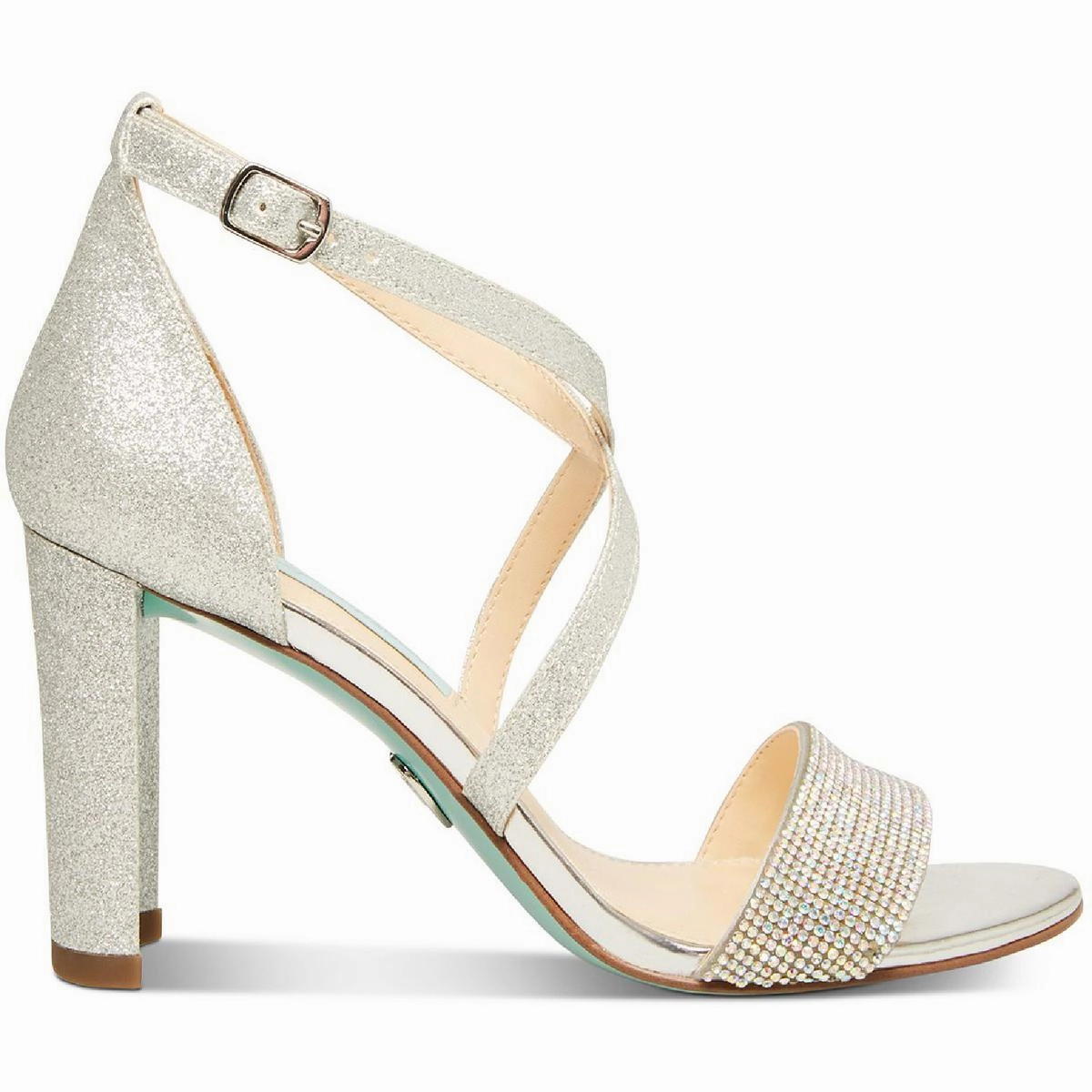 Bella Womens Glitter Dress Sandals