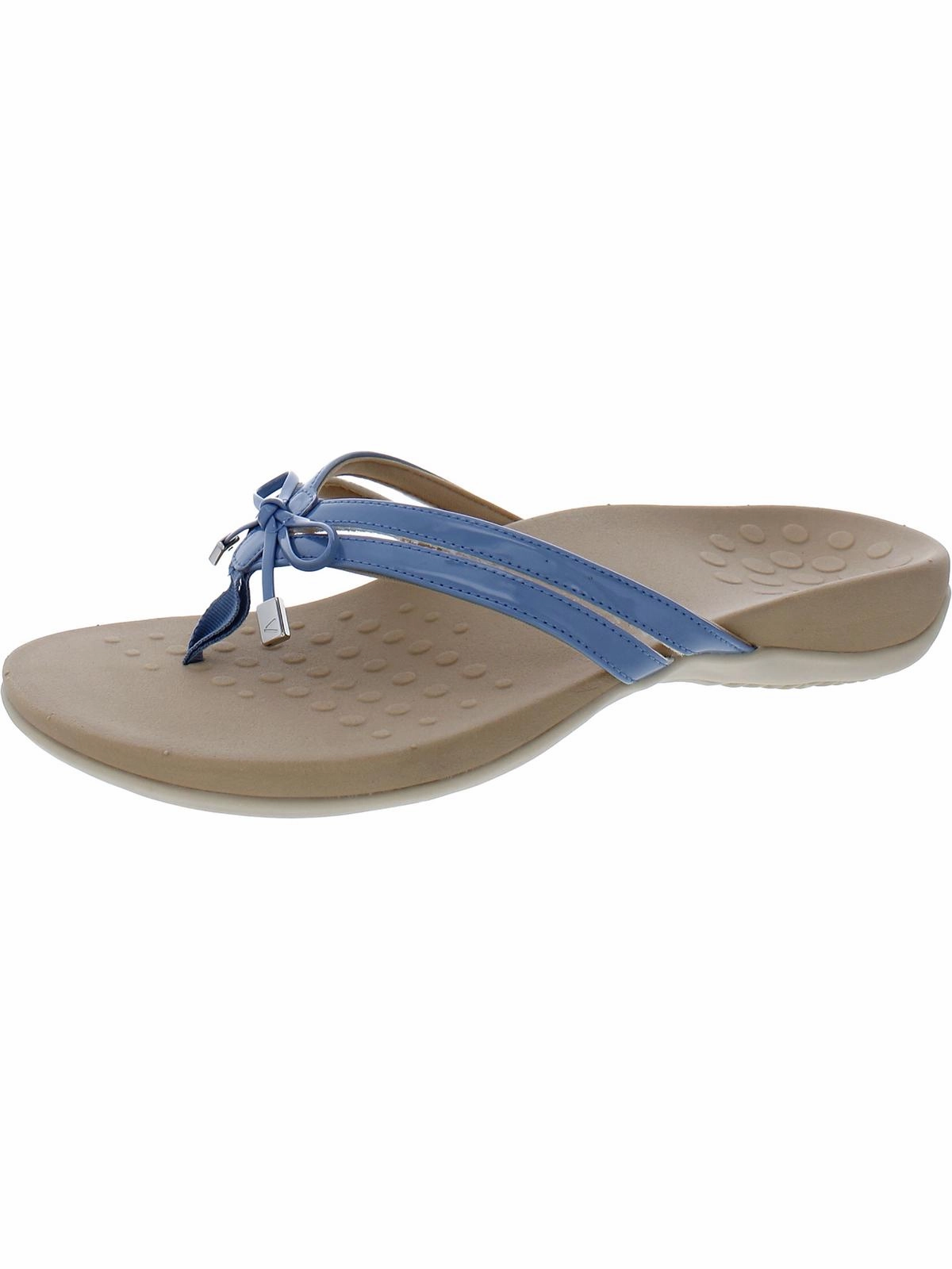 Bella X Womens Open Toe Slip On Thong Sandals