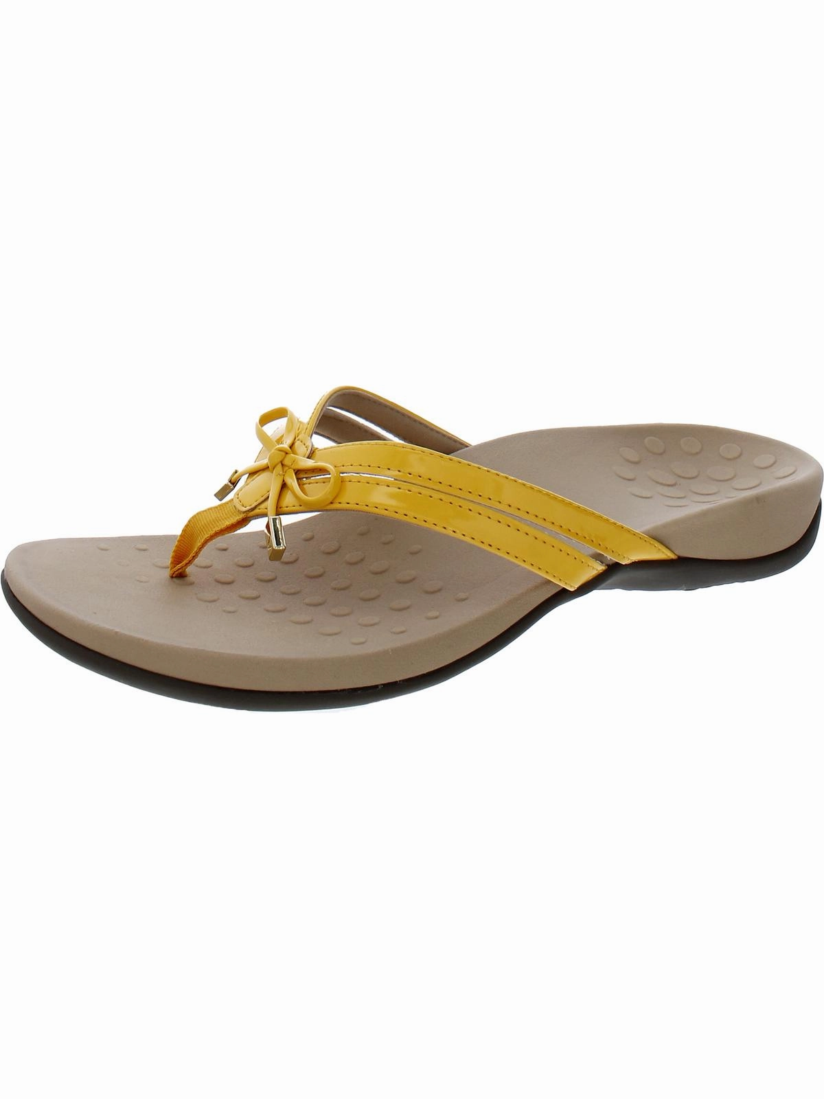 Bella X Womens Open Toe Slip On Thong Sandals