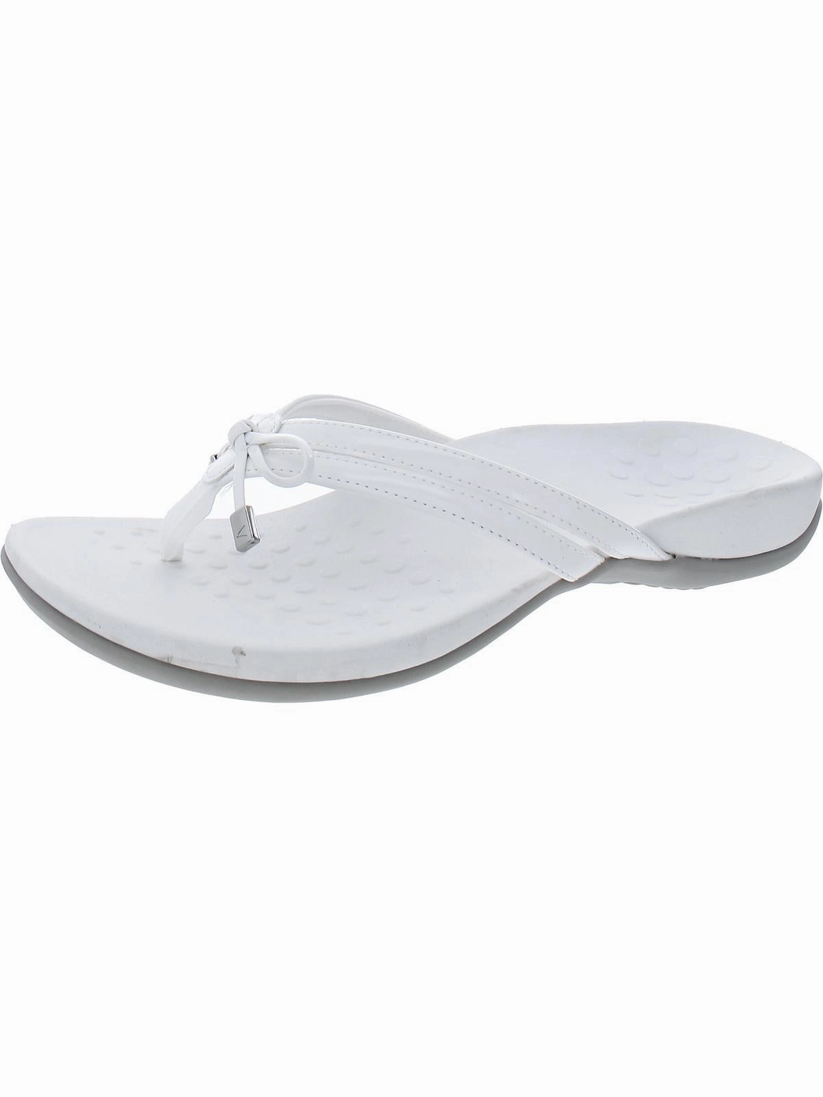Bella X Womens Open Toe Slip On Thong Sandals