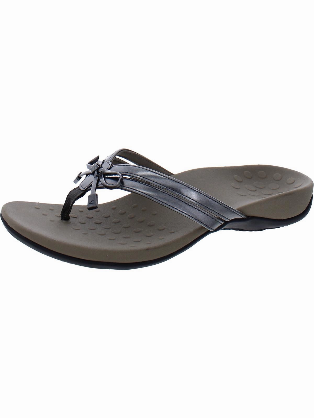 Bella X Womens Open Toe Slip On Thong Sandals