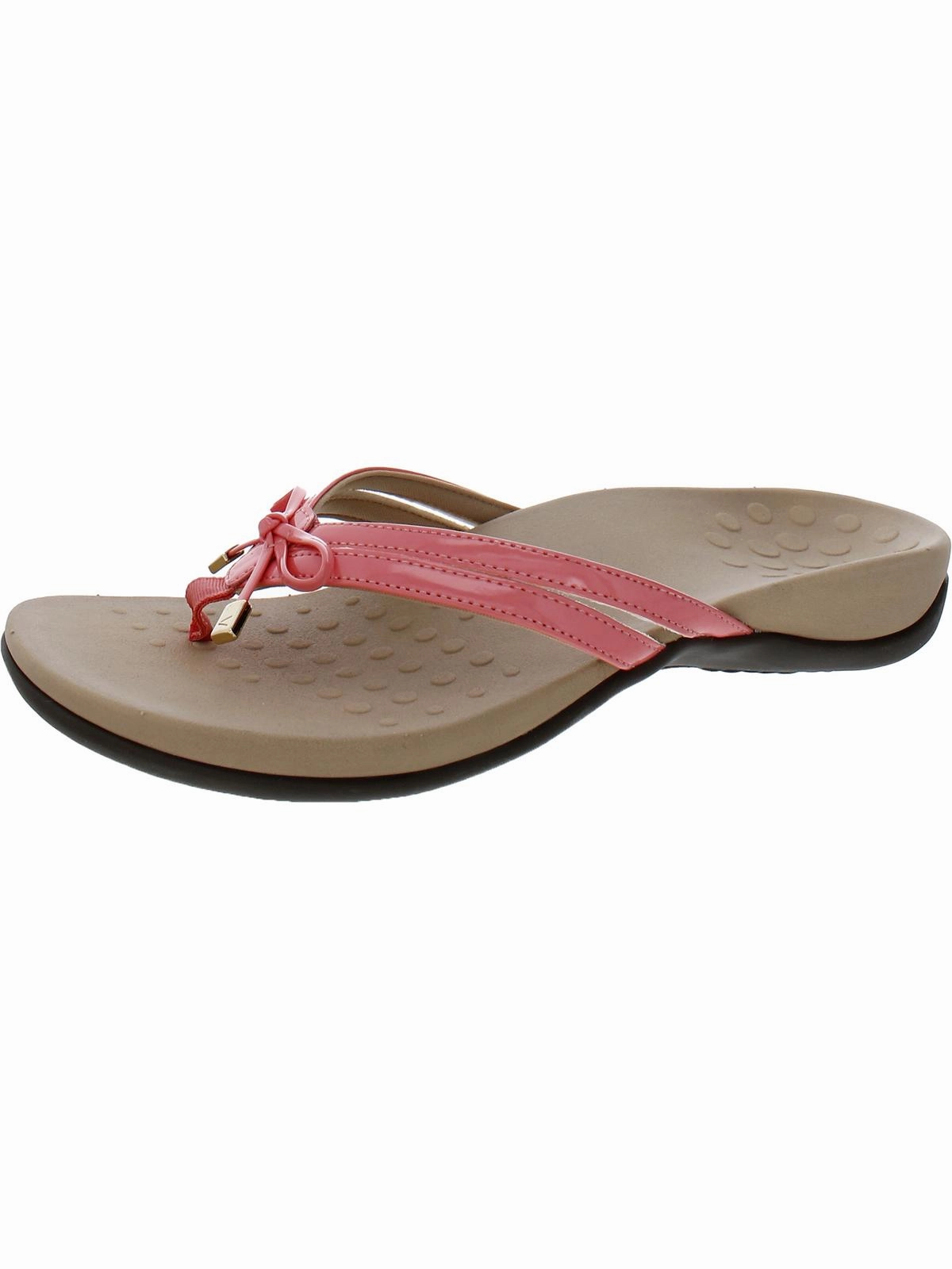 Bella X Womens Open Toe Slip On Thong Sandals