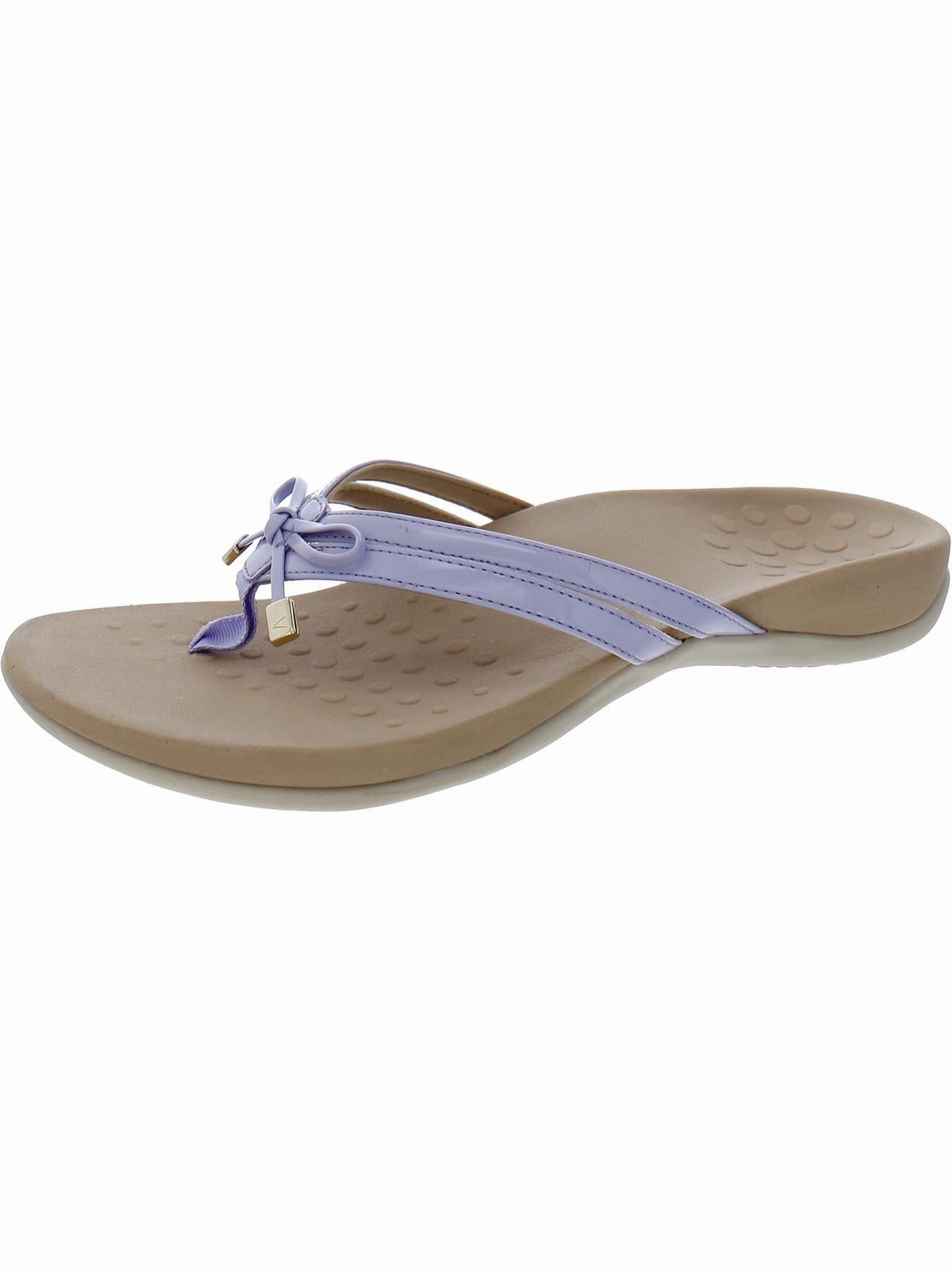 Bella X Womens Open Toe Slip On Thong Sandals