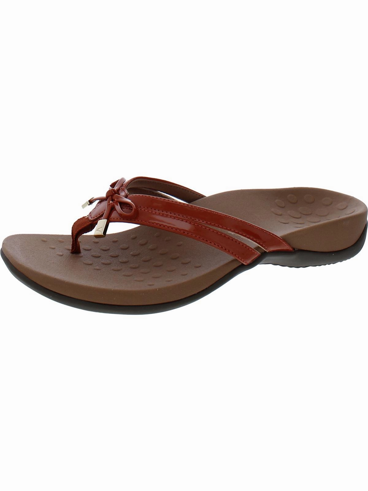 Bella X Womens Open Toe Slip On Thong Sandals