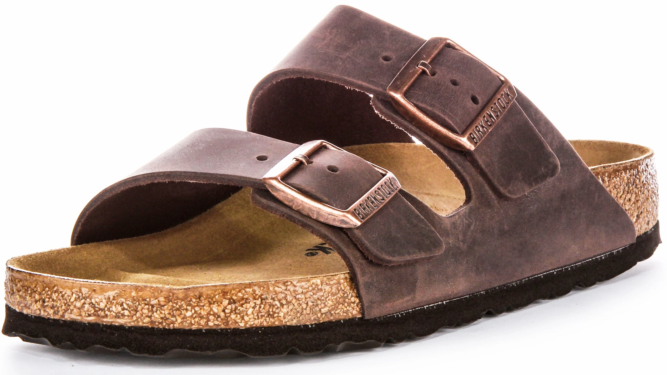 Birkenstock Arizon BS In Dark Brown | Regular Fit Shoes Birkenstock