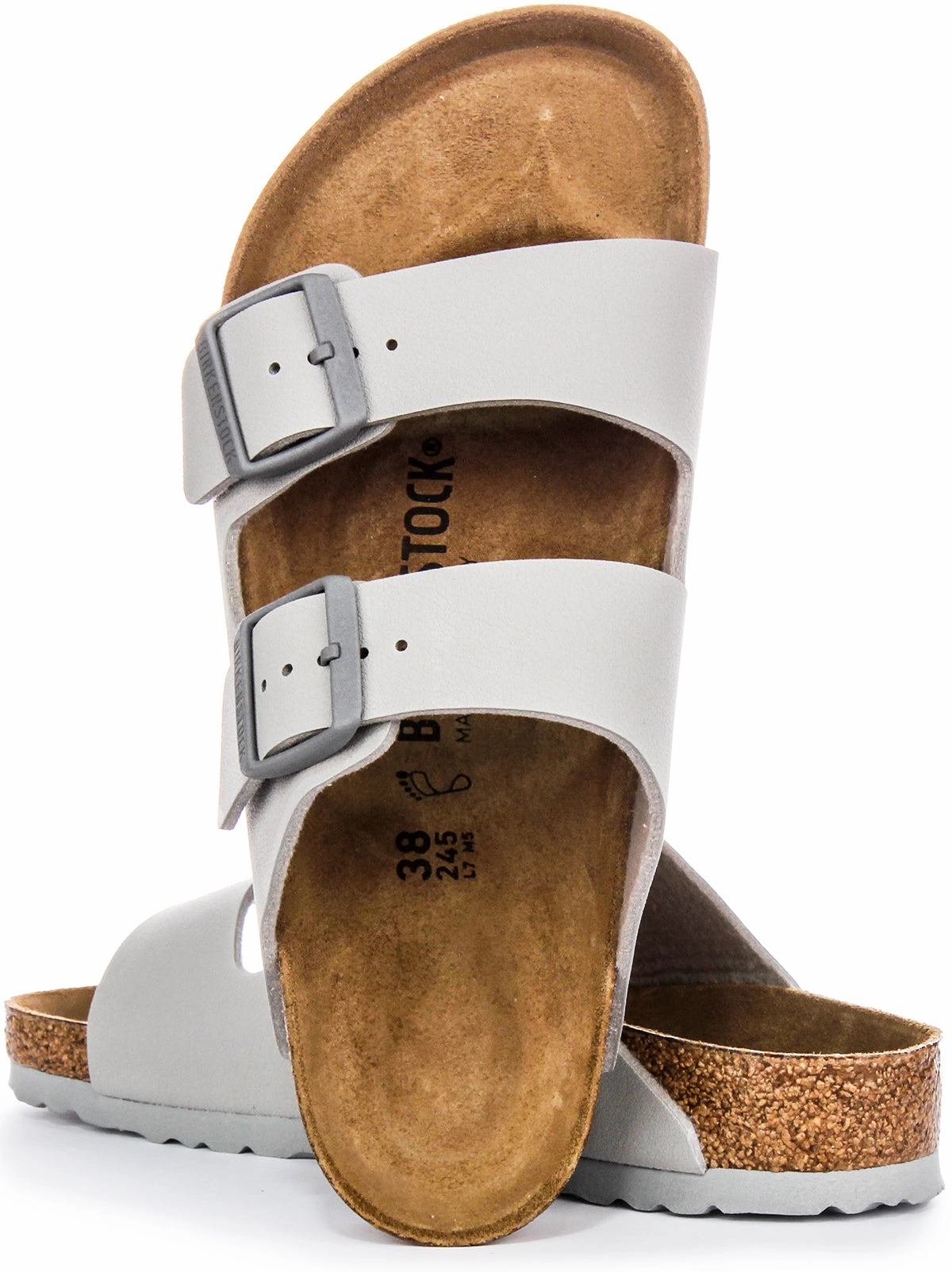Birkenstock Arizona BF In Stone | Regular Fit Shoes Birkenstock