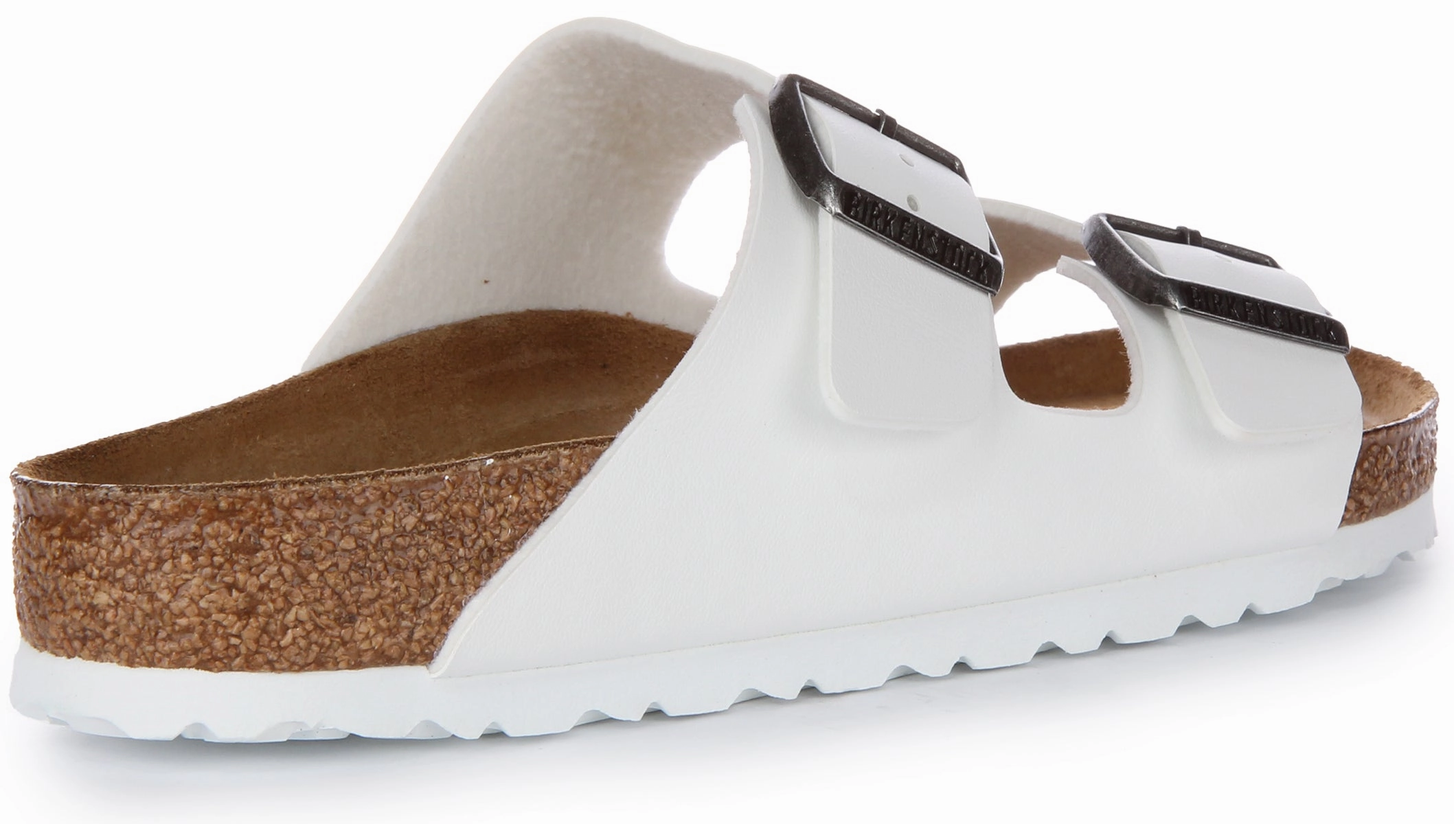 Birkenstock Arizona Bf In White | Regular Fit Shoes Birkenstock