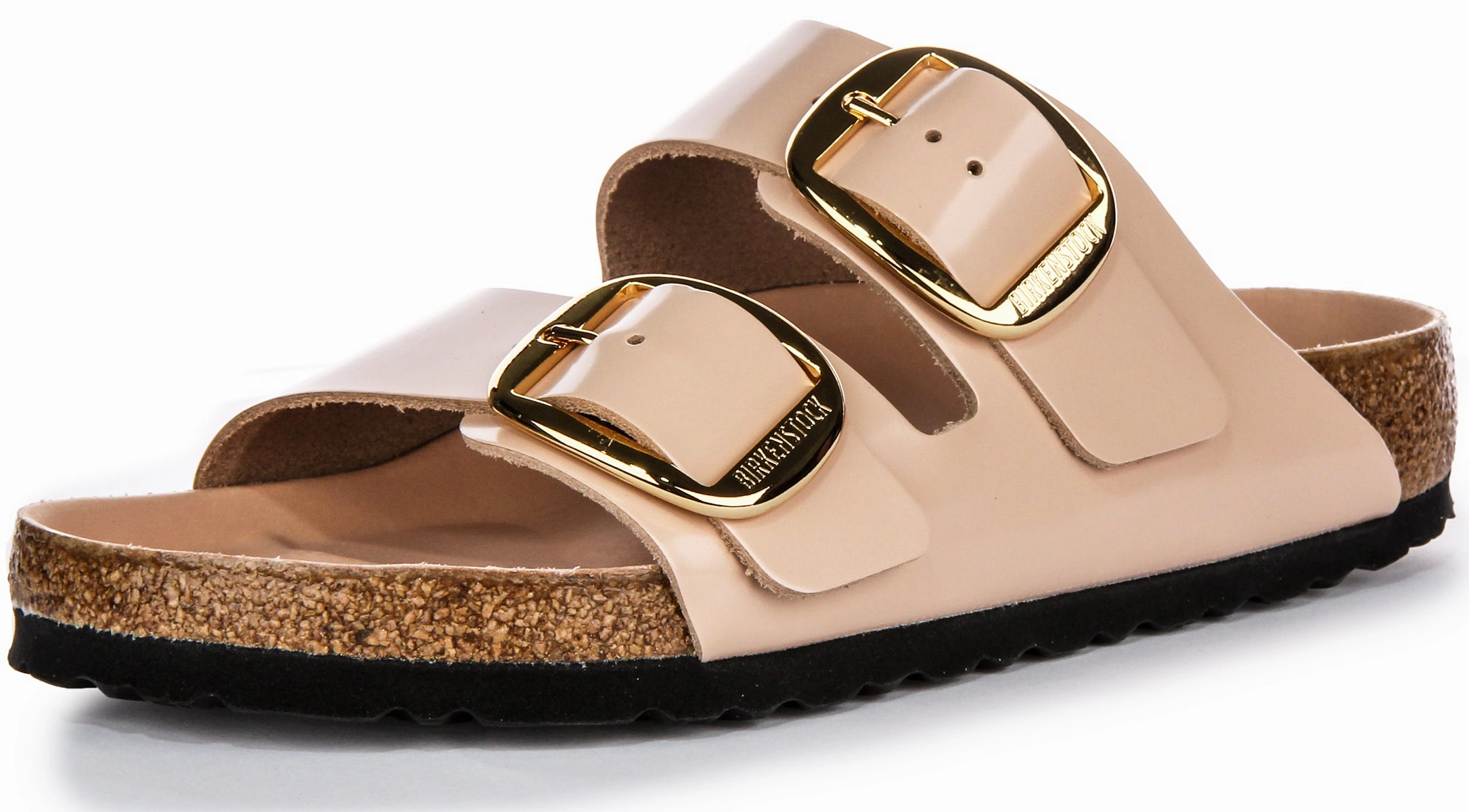 Birkenstock Arizona Big Buckle In Beige | Regular Fit Shoes Birkenstock
