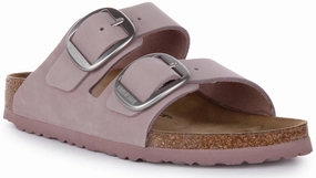 Birkenstock Arizona Big Buckle In Lilac | Narrow Fit Shoes Birkenstock