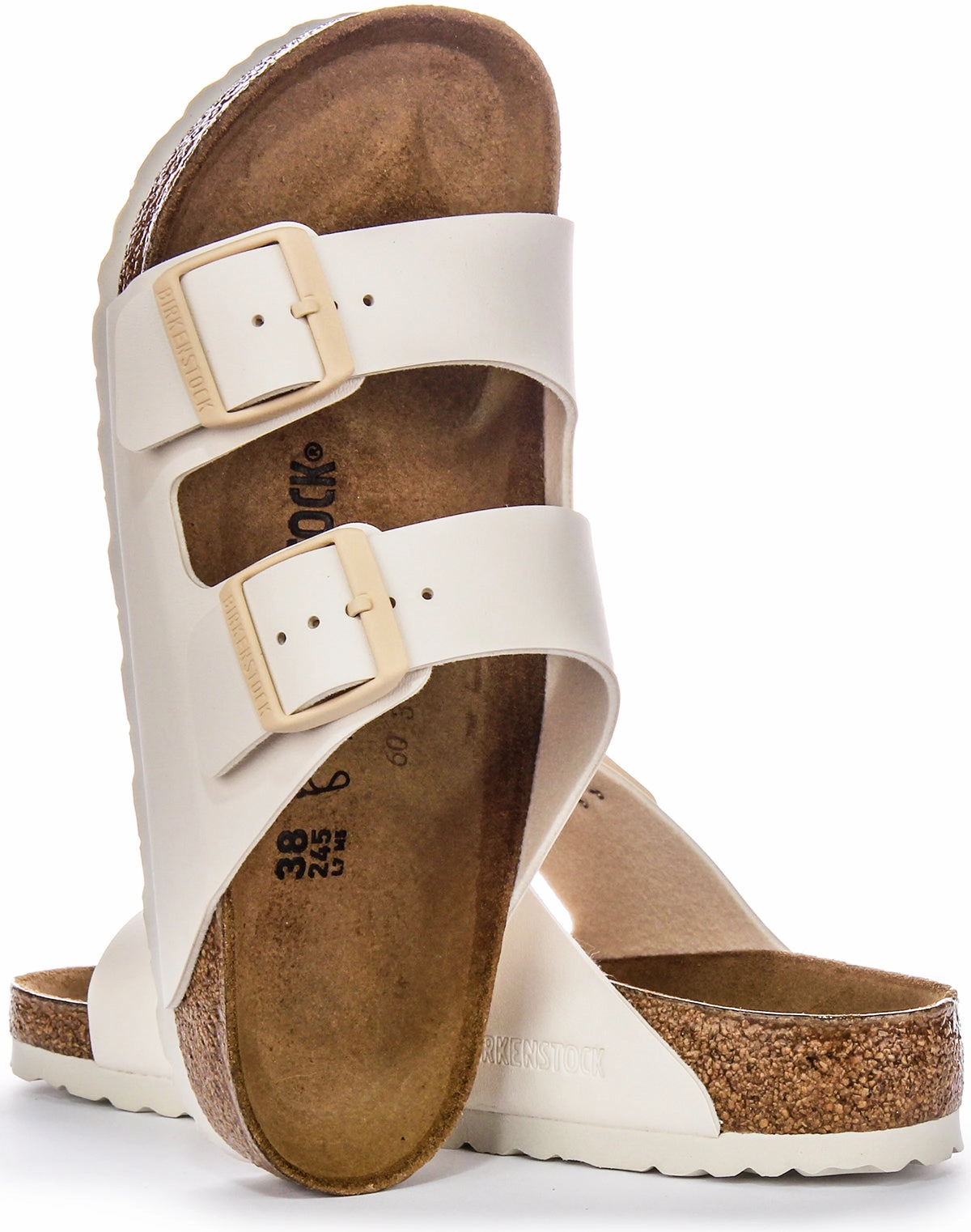 Birkenstock Arizona BS In Beige | Regular Fit Shoes Birkenstock