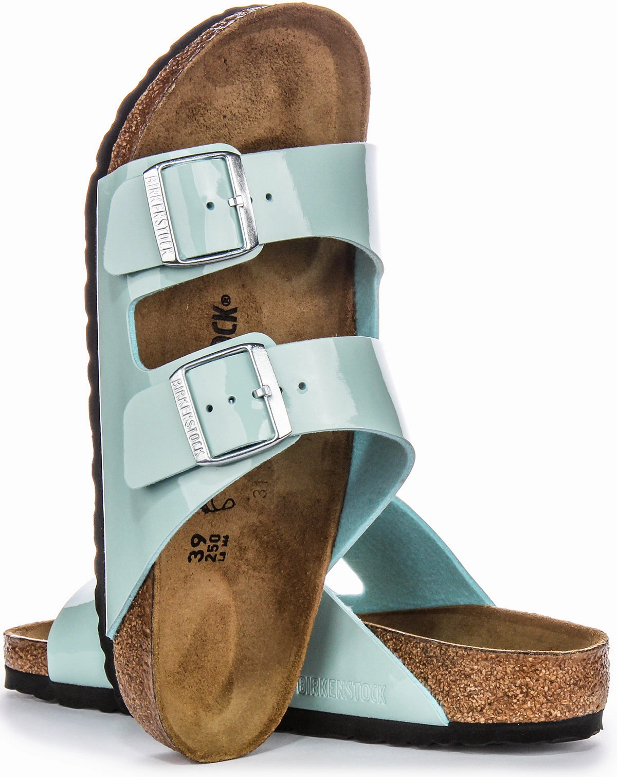 Birkenstock Arizona Bs In Light Blue | Regular Fit Shoes Birkenstock