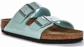 Birkenstock Arizona Bs In Light Blue | Regular Fit Shoes Birkenstock