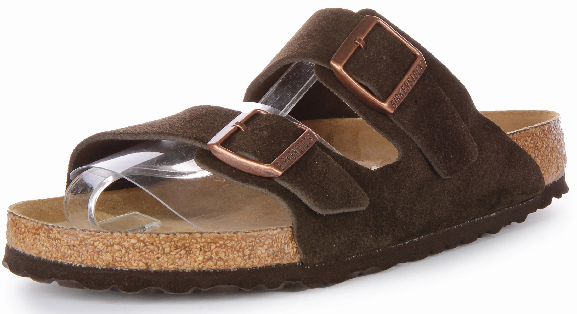 Birkenstock Arizona Bs In Mocha For Men | Regular Fit Shoes Birkenstock