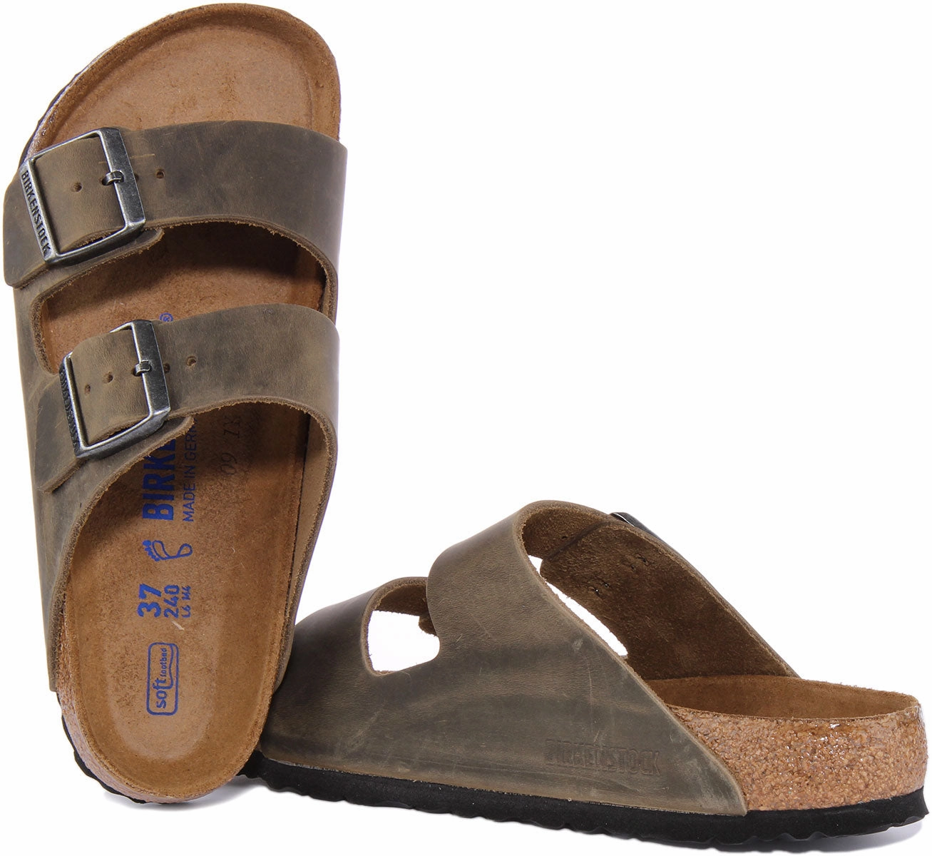Birkenstock Arizona Bs In Olive For | Regular Fit Shoes Birkenstock