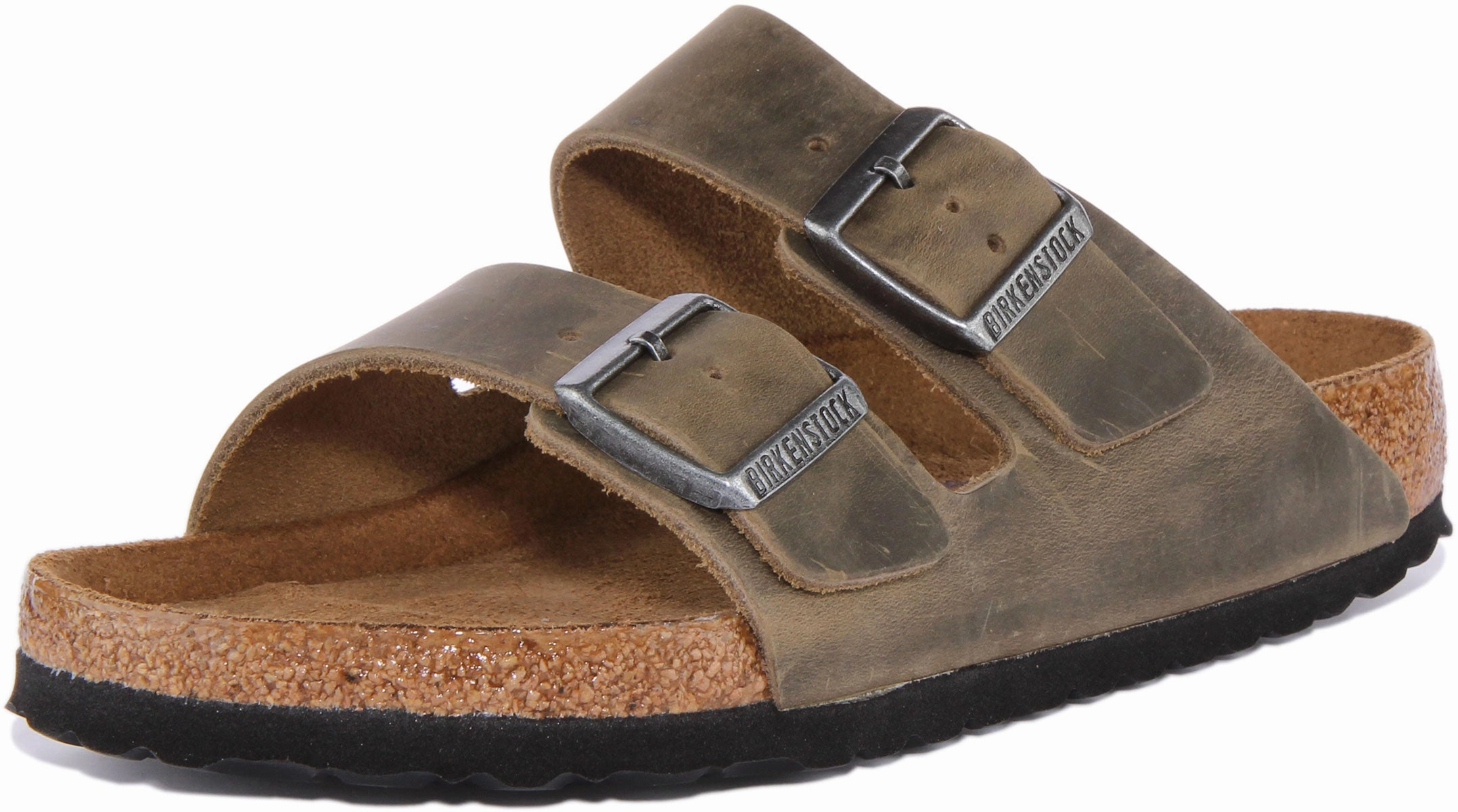 Birkenstock Arizona Bs In Olive For | Regular Fit Shoes Birkenstock
