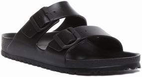 Birkenstock Arizona Eva In Black | Narrow Fit Shoes Birkenstock