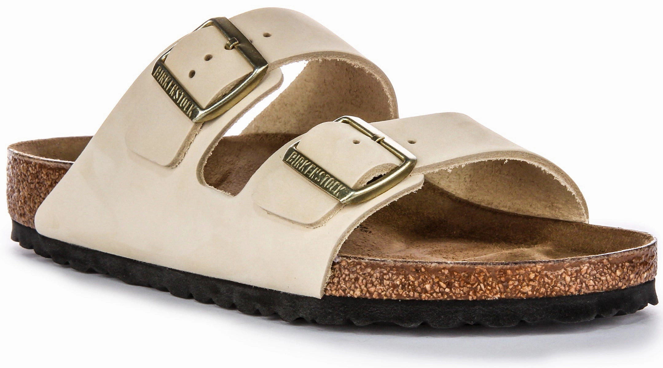 Birkenstock Arizona In Beige | Regular Fit Shoes Birkenstock