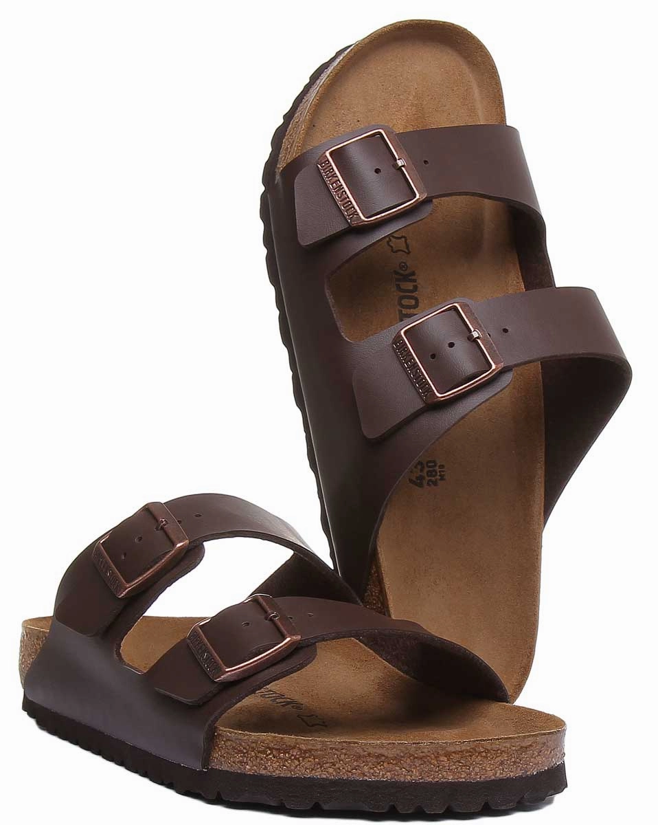 Birkenstock Arizona In Brown | Regular Fit Shoes Birkenstock